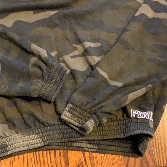 SOLD!! VS Pink Quarter Zip - Picture 3 of 3